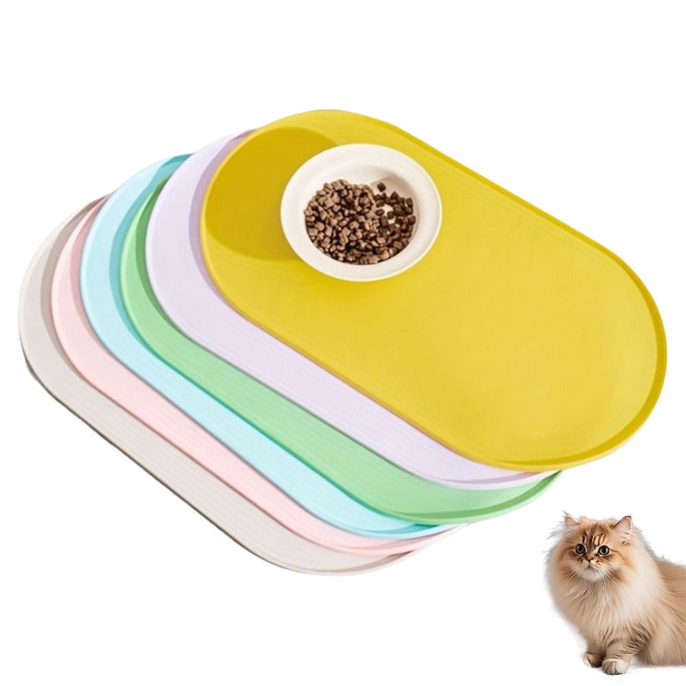 Pet Supplies Dog Food - Durable Silicone Pet Food Mat Waterproof