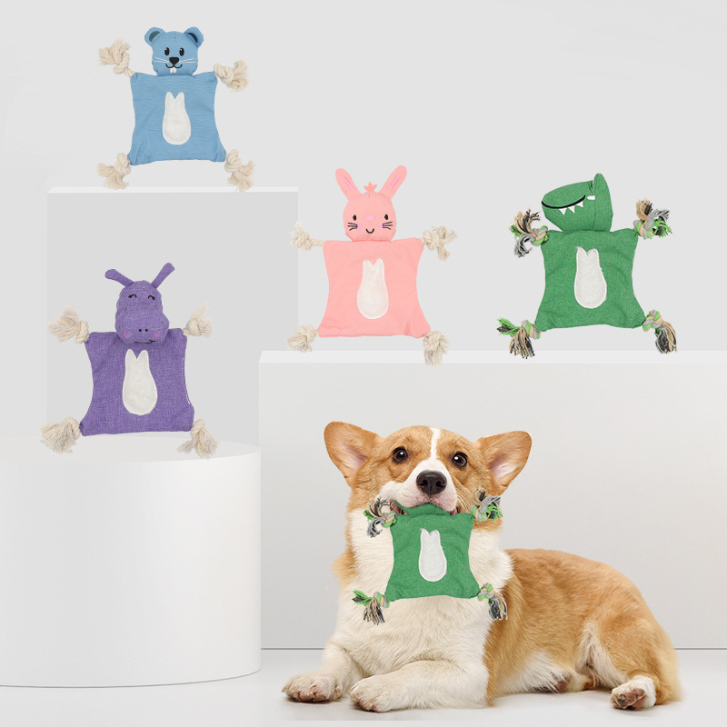 Pet Supplies In Amazon - Dog Toys Macaron Animal Modeling Dog