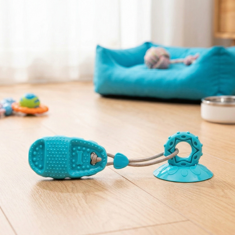 Pet Dental Chew Toy - Dog Chew Toy with Suction Cup,