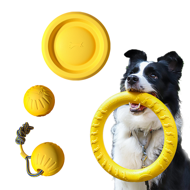 EVA Durable Dog Toys 4 Pack  F - Pet Dental Chew Toy review and price