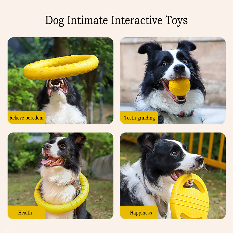 EVA Durable Dog Toys 4 Pack  F - Pet Dental Chew Toy review and price