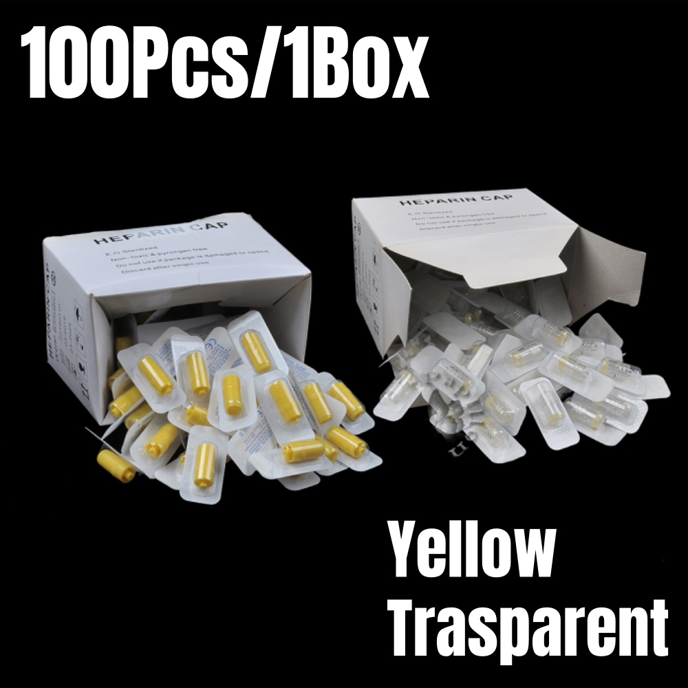 100Pcs/Box Heparin Cap IV Disp - Pet Supplies For Dogs review and price