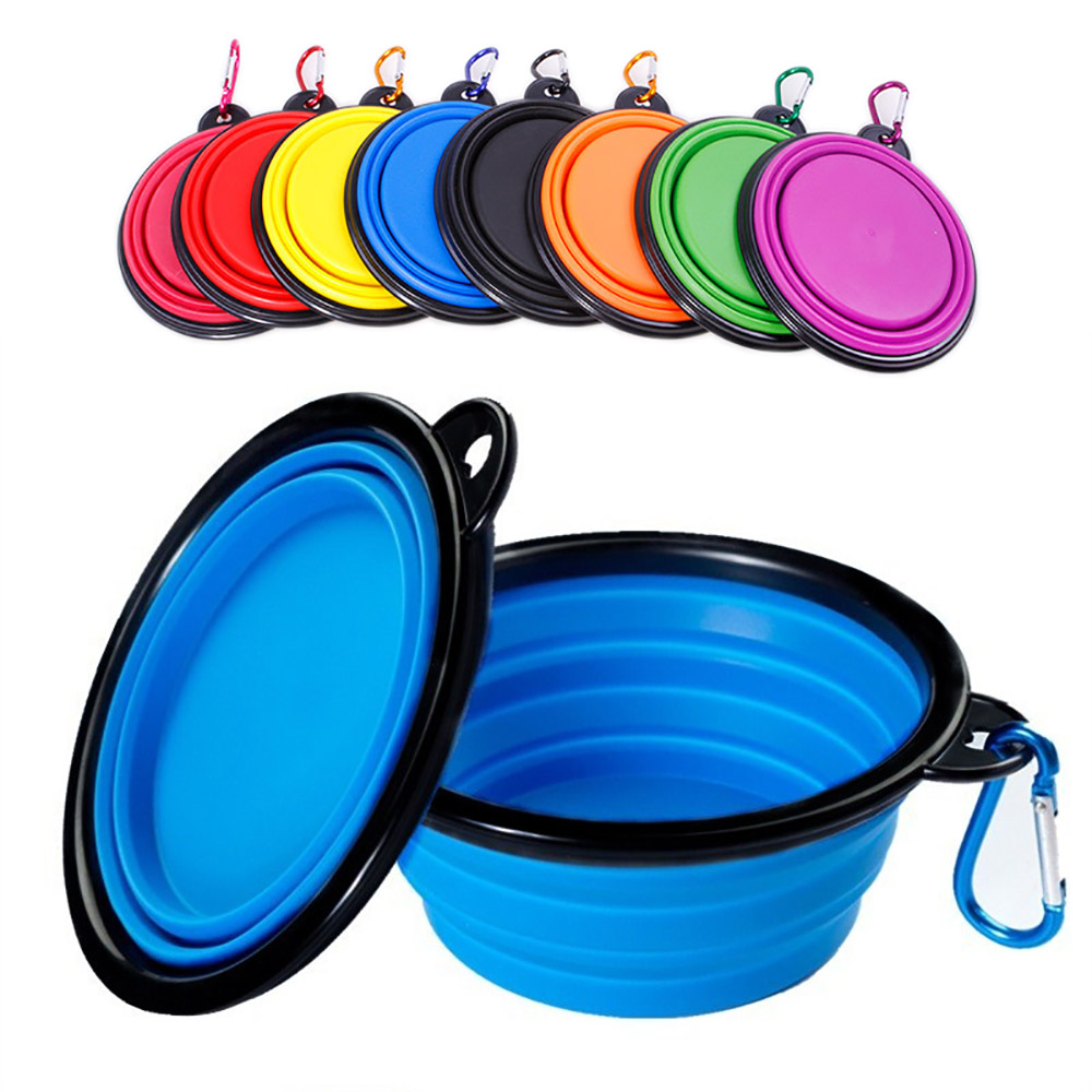 Collapsible Pet Silicone Dog F - Pet Supplies Dog Food review and price