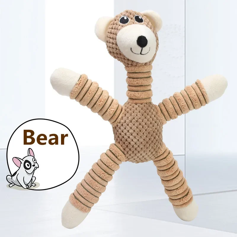 Indestructible Squeaky Dog Toy - Pet Dental Chew Toy review and price