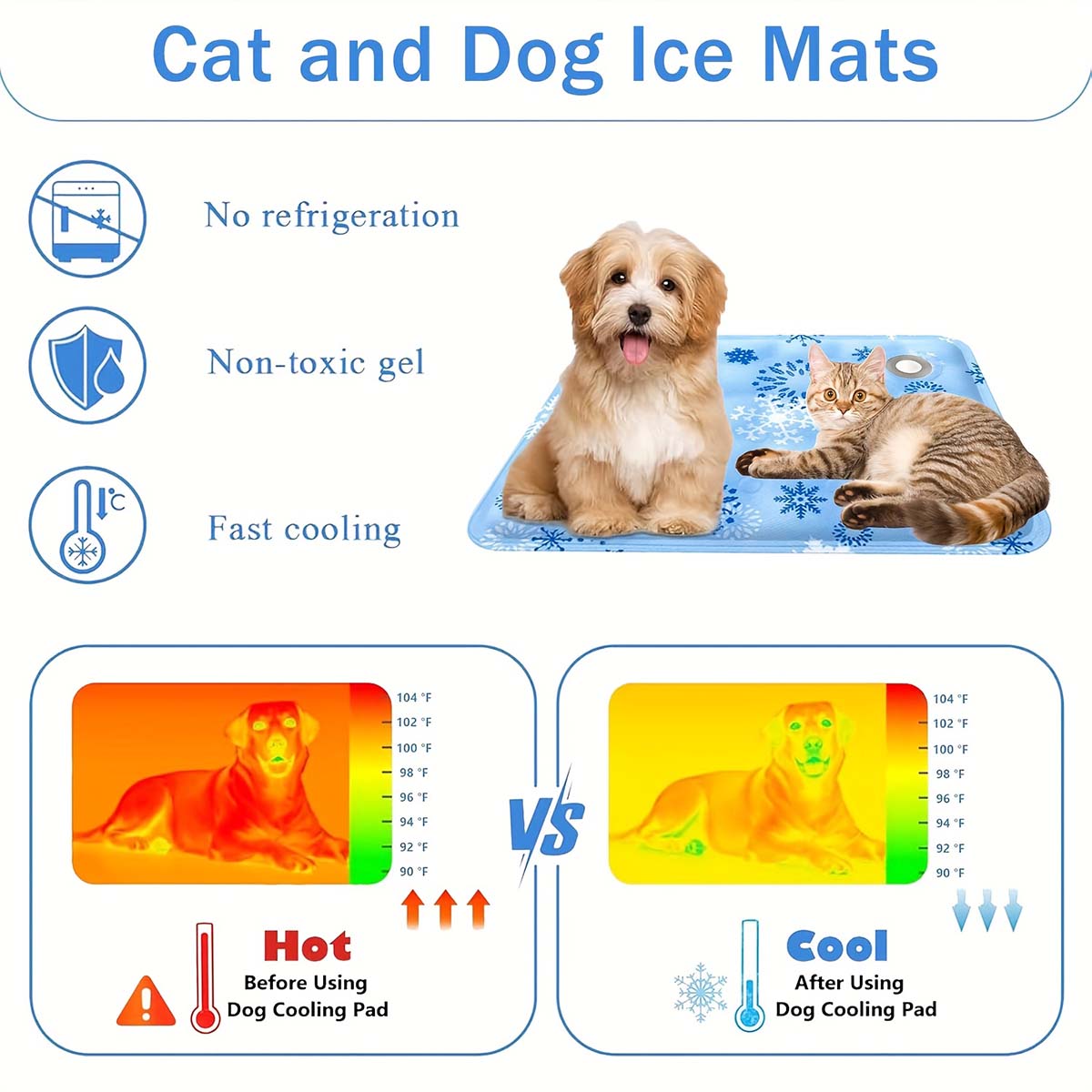 Summer Pet Mat, Pet Ice Mat, D - Pet Supplies For Dogs review and price