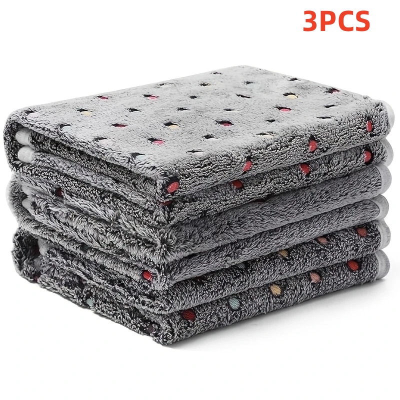 3PCS Soft Fluffy Pet Blanket C - Pet Supplies For Dogs review and price