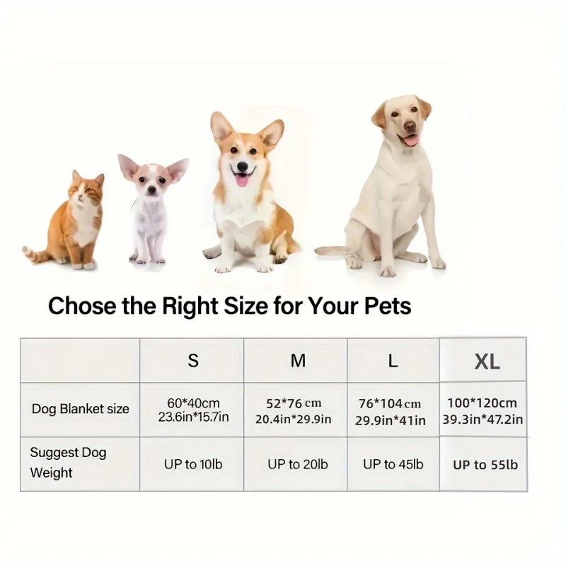 3PCS Soft Fluffy Pet Blanket C - Pet Supplies For Dogs review and price