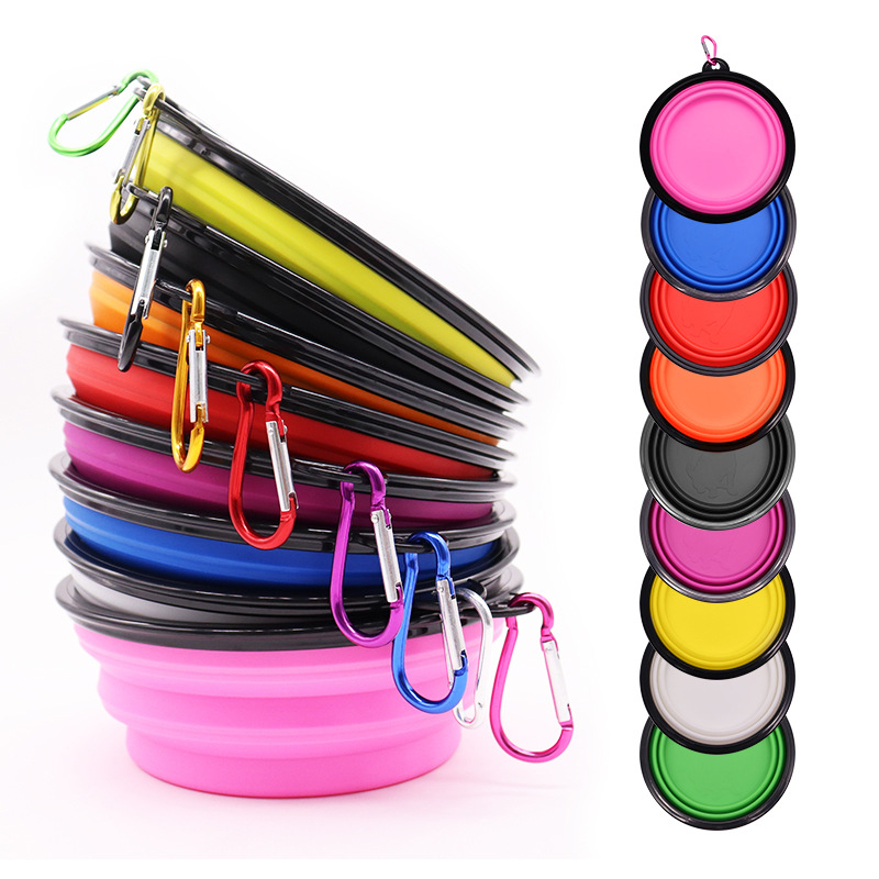 Collapsible Pet Silicone Dog F - Pet Supplies Dog Food review and price